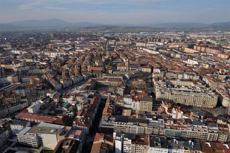 Panorámica de Vitoria