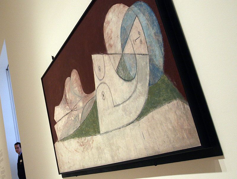 Uno de los cuadros de la muestra Los Picassos de Antibes, celebrada entre marzo y junio de 2006.