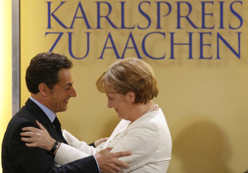 Ceremonia de los Premios Carlomagno 2008. 