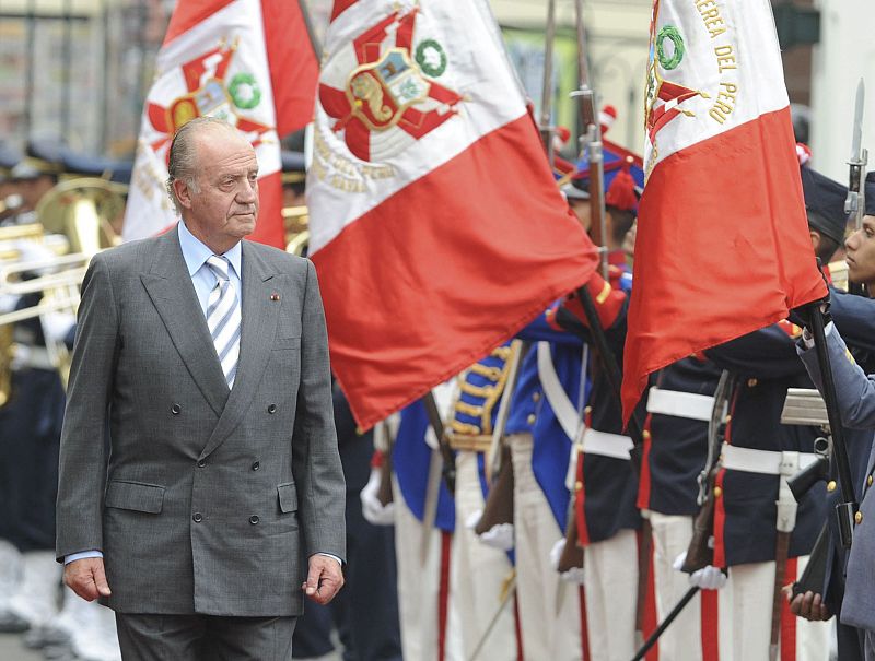 VISITA REYES DE ESPAÑA A PERÚ