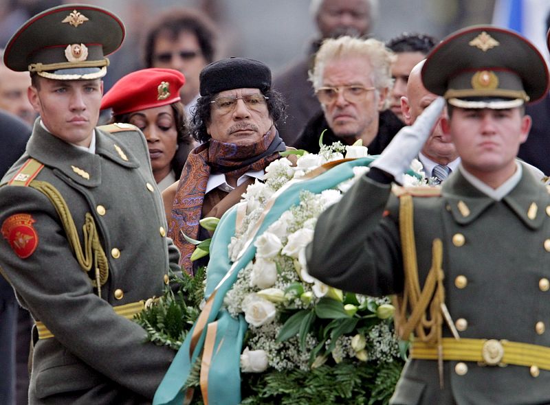 RUSIA - VISITA MUAMAR AL GADAFI