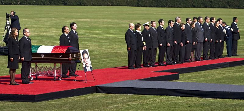 FUNERAL DE ESTADO A MINISTRO DEL INTERIOR JUAN CAMILO MOURIÑO Y COLABORADORES FALLECIDOS EN ACCIDENTE DE AVIACIÓN