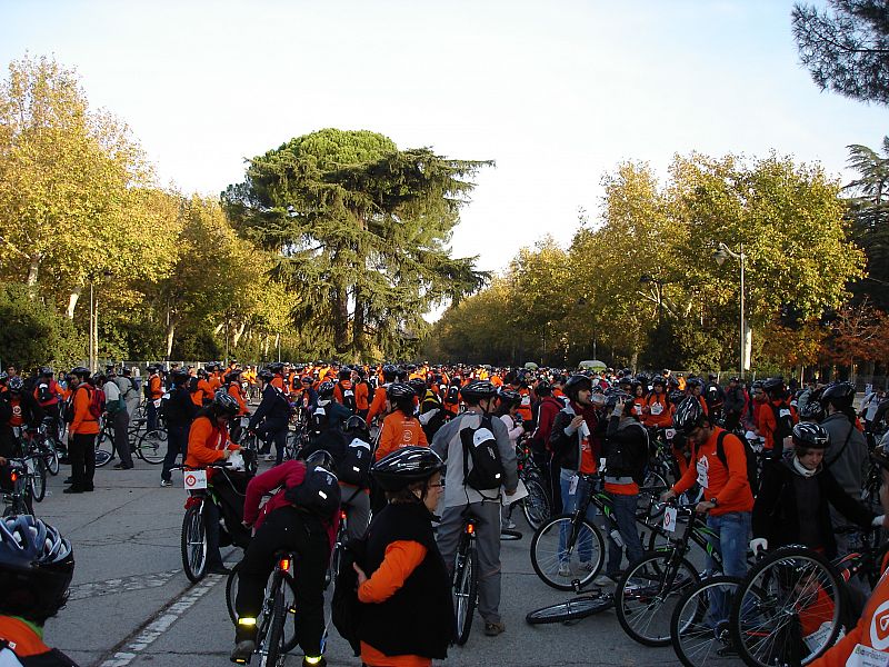 La organización había previsto una salida muy escalonada.