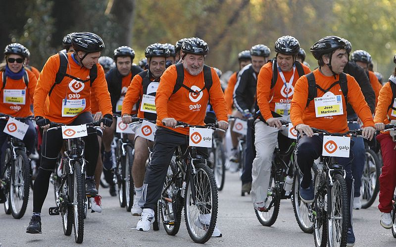 El ministro de Sanidad, en el Bike Tour 2008