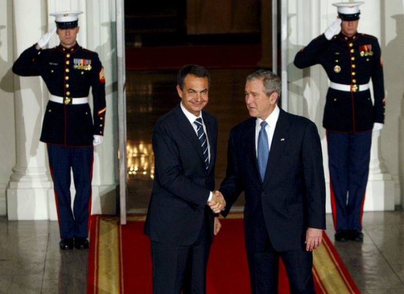 ZAPATERO Y BUSH