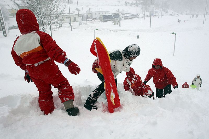 TEMPORAL DE NIEVE EN LUGO Y ORENSE