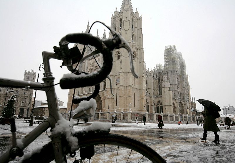 NIEVE EN LEÓN