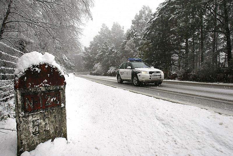 TEMPORAL DE NIEVE EN LUGO Y ORENSE