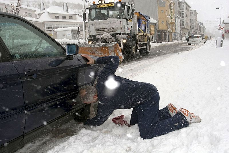 TEMPORAL DE NIEVE EN LUGO Y ORENSE