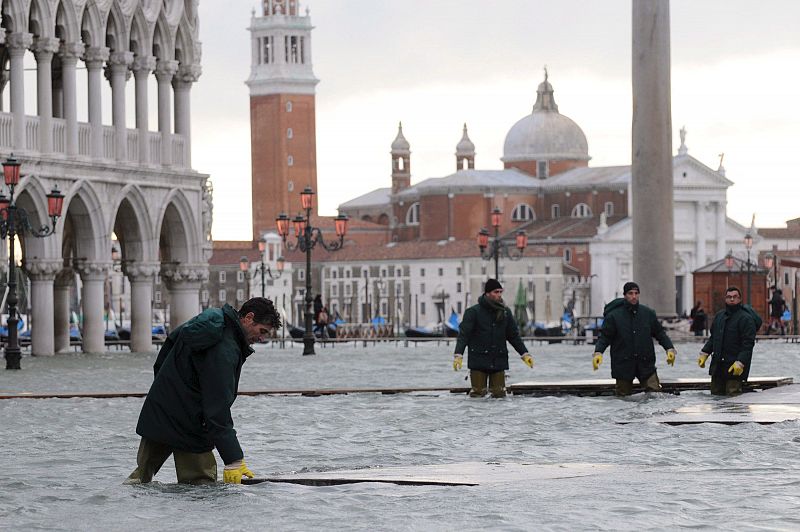 Si el nivel del mar supera los 160 centímetros, la ciudad quedará completamente inundada.