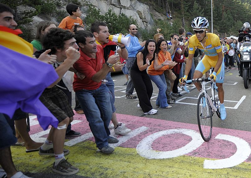 Otro español, Alberto Contador, fue quien se llevó la victoria en la Vuelta a España.