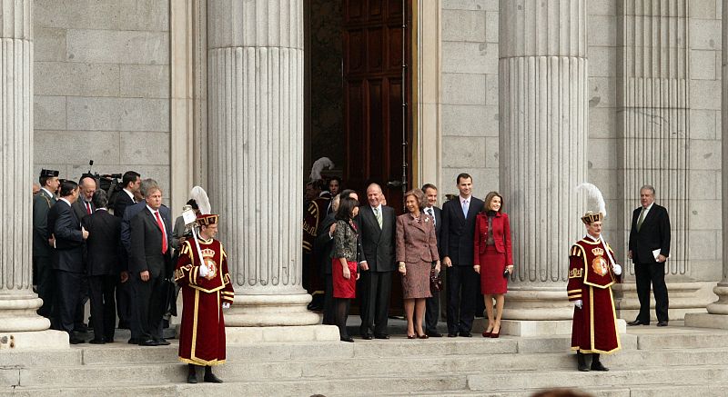 Los Reyes llegan al Congreso