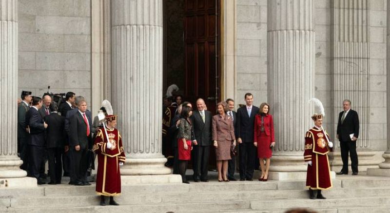 Los Reyes llegan al Congreso