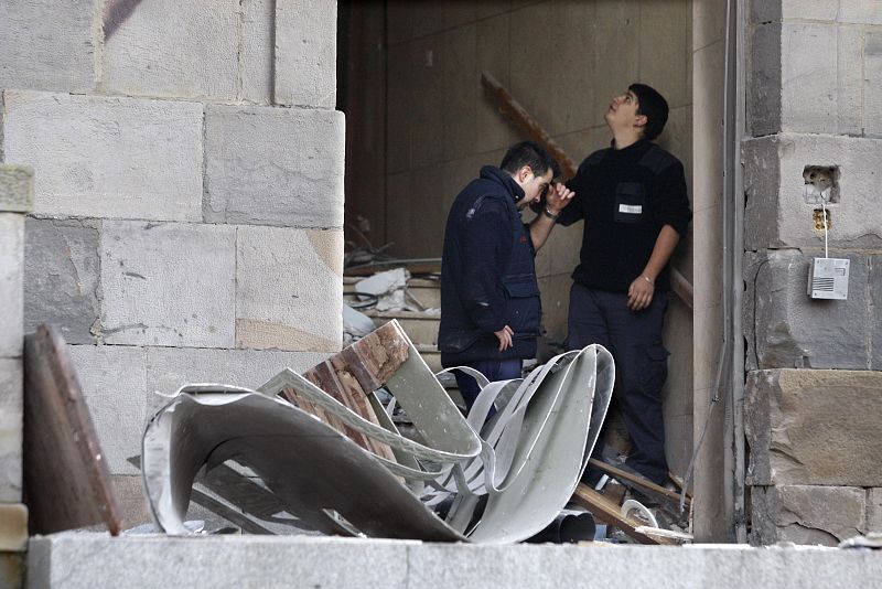 Bomba en los juzgados de Bergara