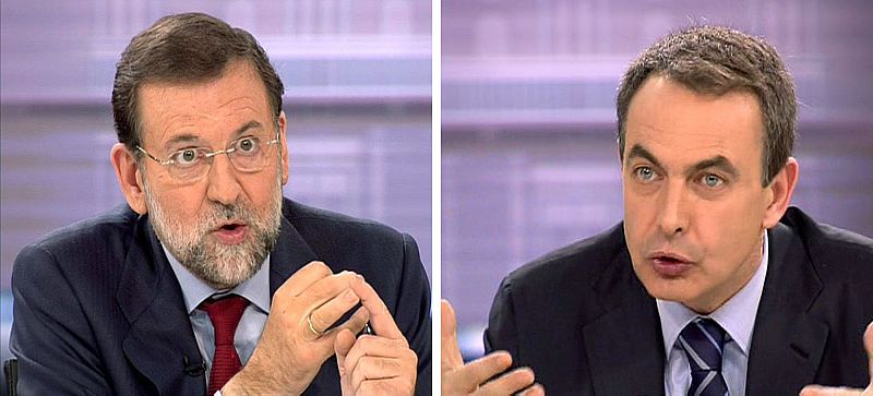 Segundo 'cara a cara' entre Zapatero y Rajoy