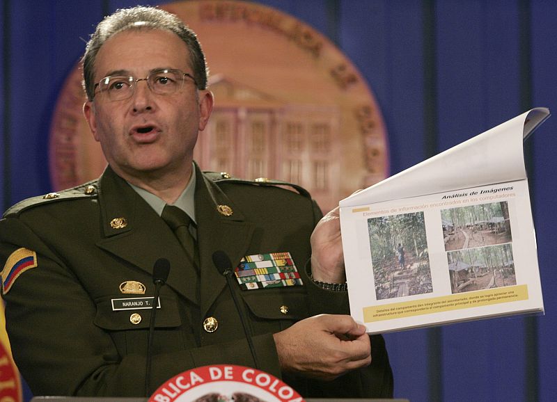 Chávez, acusado de apoyar a las FARC
