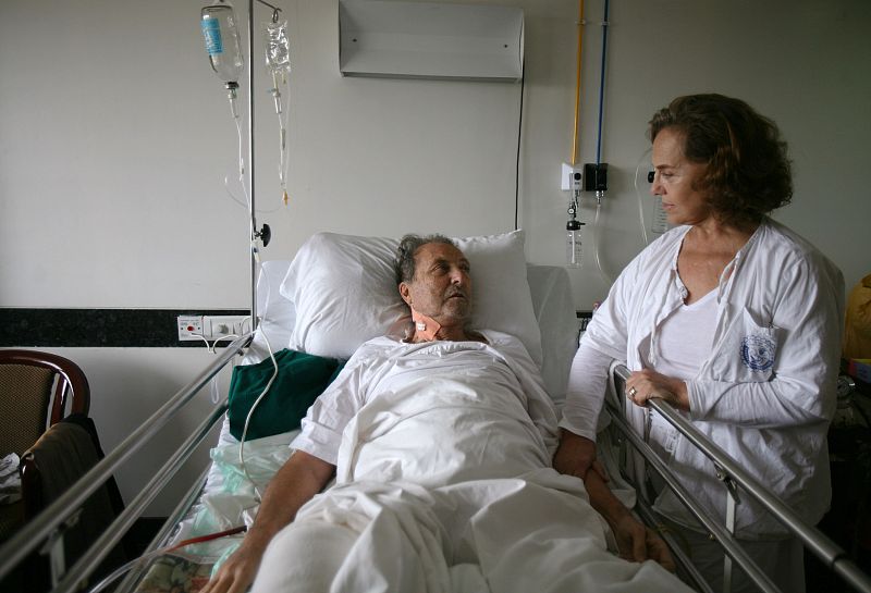 Matrimonio español herido en los atentados de Bombay, La India