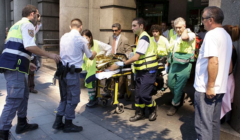 Tiroteo en la estación de Abando de Bilbao entre un vigilante de seguridad y el escolta de un concejal del PP