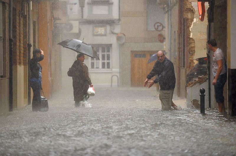 Inundaciones en Sueca