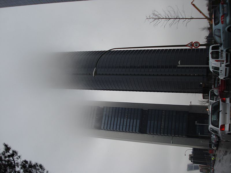 Niebla en Madrid. 14/12/2008