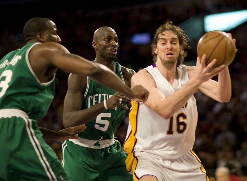 LAKERS DE LOS ÁNGELES VS CELTICS DE BOSTON