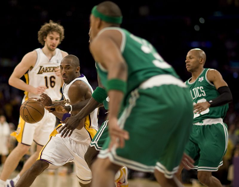 LAKERS DE LOS ÁNGELES VS CELTICS DE BOSTON