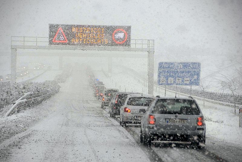 NIEVE EN PROVINCIA LLEIDA