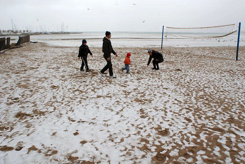 NEVADAS EN PROVINCIA DE GIRONA