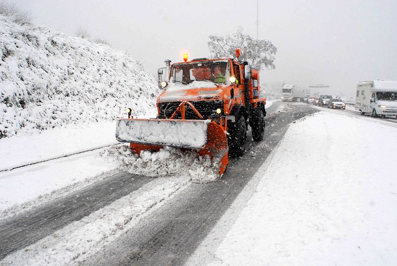 NEVADAS EN PROVINCIA DE GIRONA