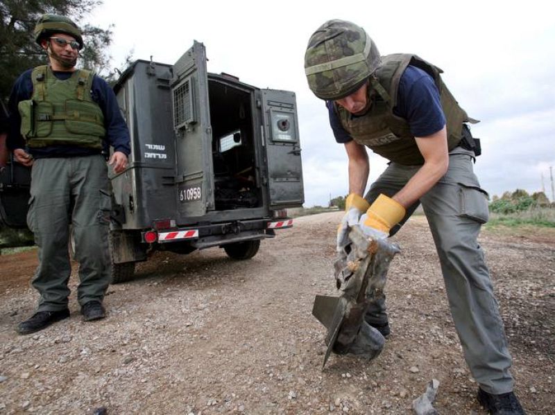 COHETE KASSAM PALESTINO 