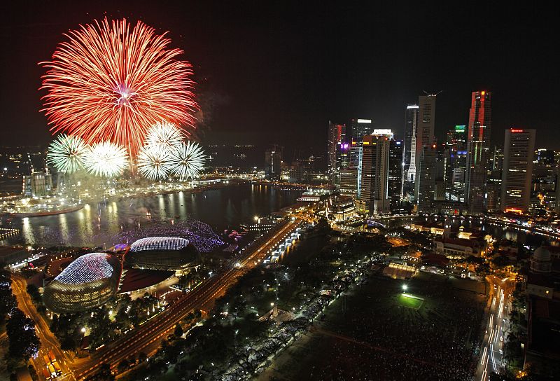 Feliz 2009... en Singapur