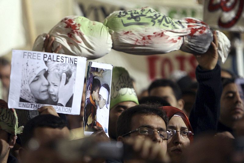 MANIFESTACIÓN ATAQUES GAZA BARCELONA