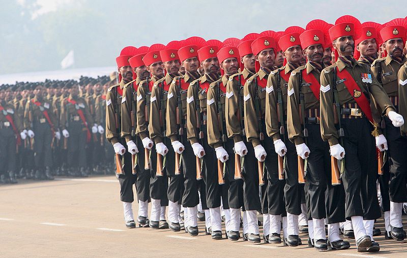 CELEBRACIONES POR EL DÍA DEL EJÉRCITO EN LA INDIA