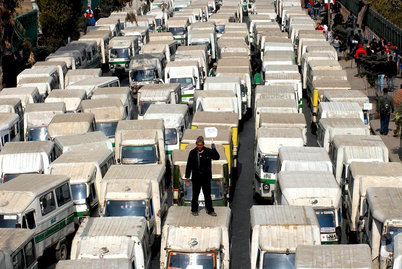 PROTESTA POR CORTES ELÉCTRICOS