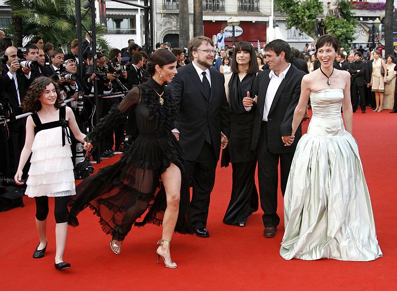 Verdú visitió sus mejores galas, junto al resto del equipo de 'El Laberinto del Fauno', durante el Festival de Cannes de 2006.