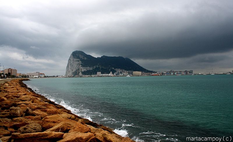 Peñón de la Línea de la Concepción, Cádiz. 22/01/2009
