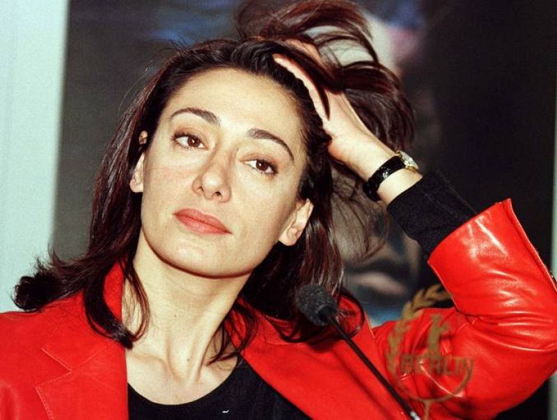 Rosana Pastor en el Festival de Cine de Berlín durante una rueda  de prensa