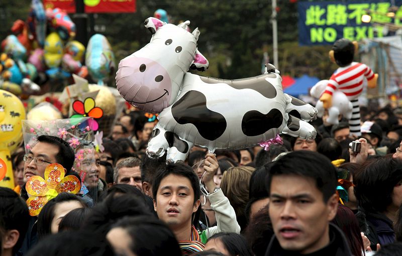 CELEBRACIONES POR EL AÑO NUEVO CHINO EN HONG KONG