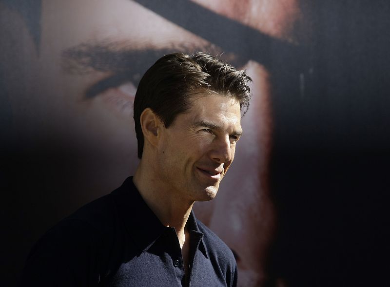 Tom Cruise durante el photocall en la presentación de "Valkyrie" en Madrid