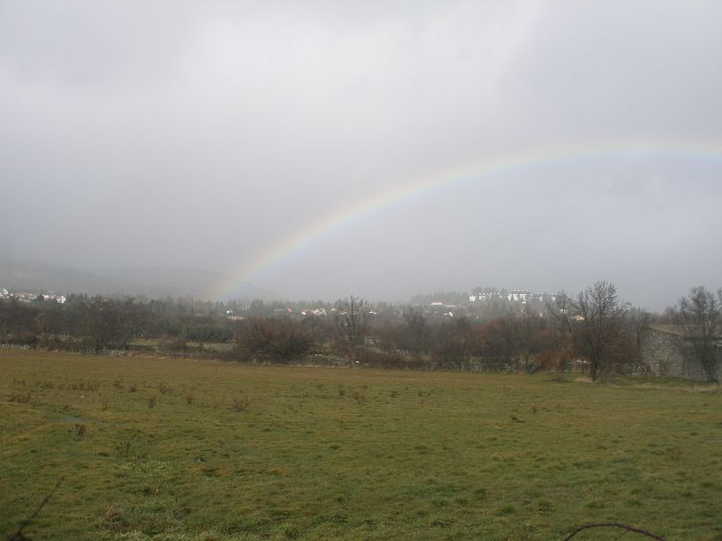 Arcoiris en Los Molinos, Madrid.(28/01/09)