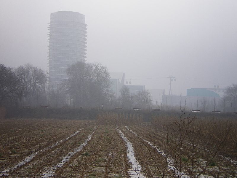 Torre del agua en Zaragoza.(30/01/09)