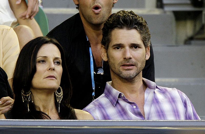 El actor australiano Eric Bana no ha querido perderse este nuevo duelo de titanes.