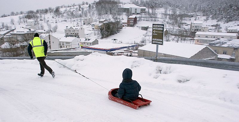 NIEVE EN GALICIA