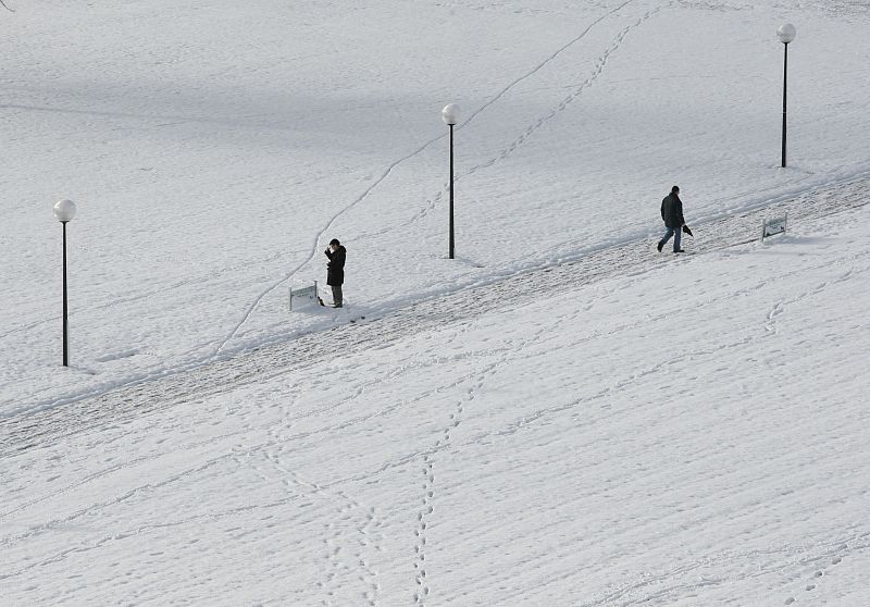 TEMPORAL DE NIEVE EN PAMPLONA