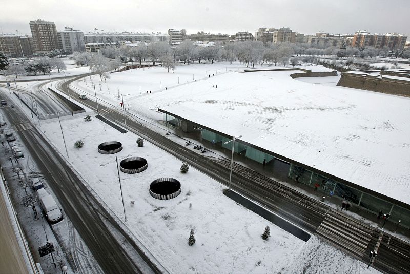 TEMPORAL DE NIEVE EN PAMPLONA