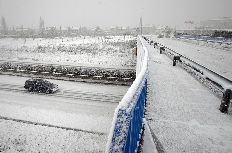 TEMPORAL DE NIEVE EN PAMPLONA