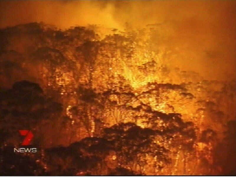 EL FUEGO HACE ESTRAGOS EN EL ESTADO AUSTRALIANO DE VICTORIA