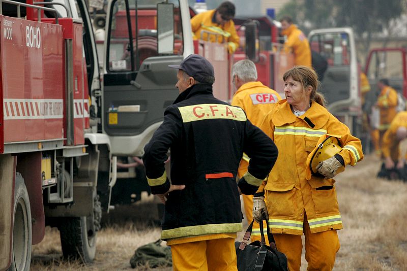 EL FUEGO HACE ESTRAGOS EN EL ESTADO AUSTRALIANO DE VICTORIA