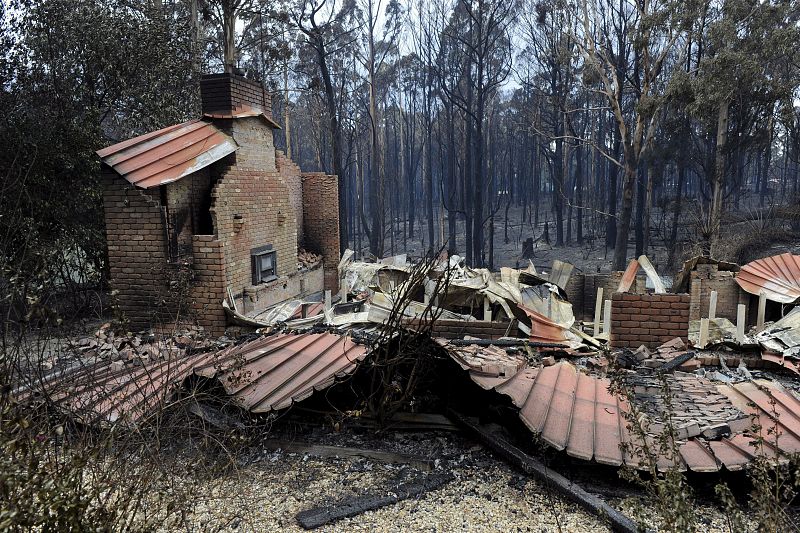 EL FUEGO HACE ESTRAGOS EN EL ESTADO AUSTRALIANO DE VICTORIA