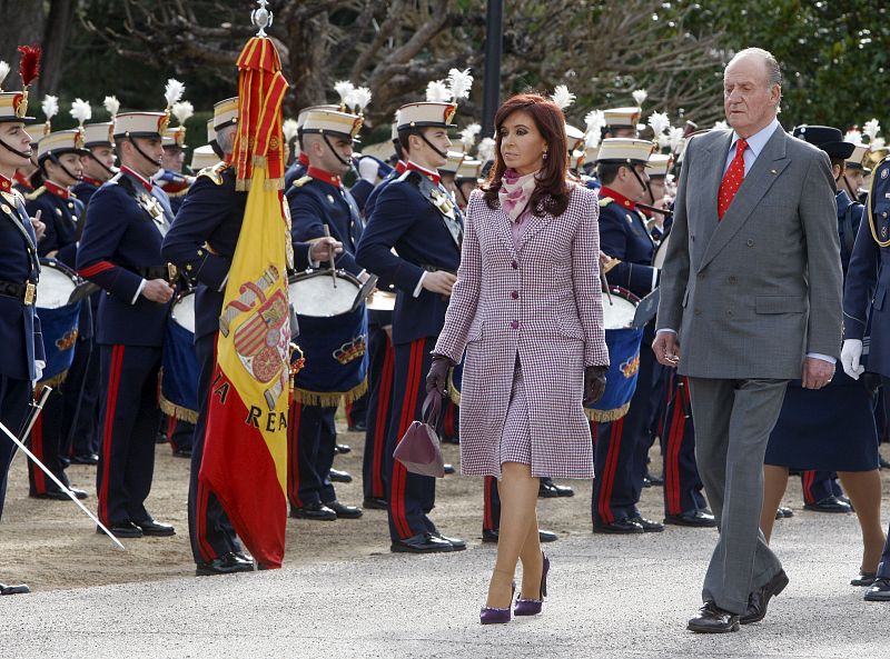 CRISTINA FERNÁNDEZ- SE REÚNE CON EL REY